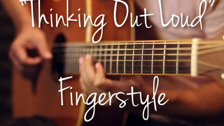ปกกีตาร์ Thinking Out Loud -Ed Sheeran Fingerstyle (TAB)