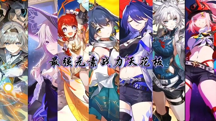 目前崩坏星穹铁道元素战力天花板