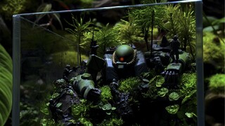 Siapa yang dapat menolak Zaku yang suka memanjat tembok?