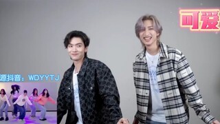 【BossNoeul】Two little ones learn to dance to a popular TikTok song—Nala Jinjin～