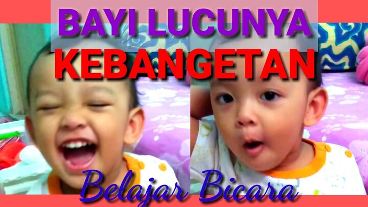 TAHAN TAWA 2 MENIT | VIDEO LUCU BAYI  LUCU BANGET BIKIN GEMES | BAYI BELAJAR BICARA