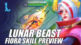 LUNAR BEAST FIORA | ABILITY PREVIEW | SKINSPOTLIGHT