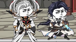 When he met Sima Zhu in Jiubao City, they were both from the same hometown and were filled with ange