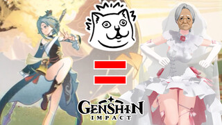 [Anime/Genshin] Ca trần lãng thị chân quân! (Bình lão lão lúc trẻ?)