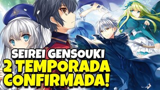 SEIREI GENSOUKI 2 TEMPORADA DATA DE LANÇAMENTO! - 2 SEASON RELEASE DATE