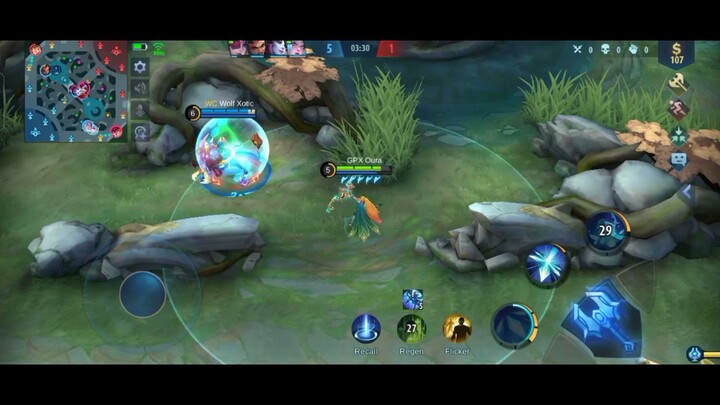 GAMEPLAY MIYA OFFLANER | 0 KIL BISA WIN GINI CARANYA !!