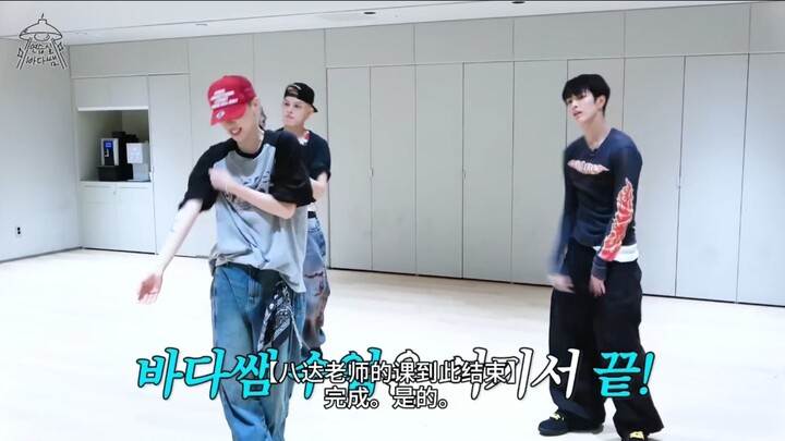 被严重低估的安乾镐舞蹈实力｜八达岭老师练习室