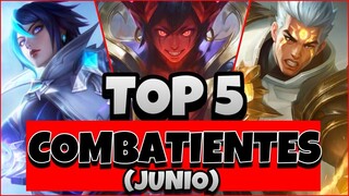 TOP 5 COMBATIENTES META ACTUALMENTE | Los Mejores Combatientes Después de la Última Actualización