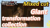 [Attack on Titan]  Mix cut | Giant transformation collection