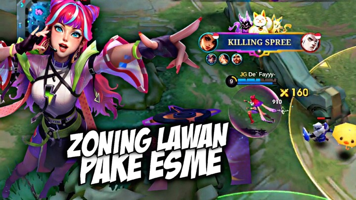 LAWAN META UB STRAT!! AUTO KITA GOYANG MUSUH PAKE ESME!! - Mobile Legends