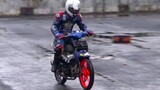 Sudah Langka !! Motor Bebek Suzuki ikutan balap motor