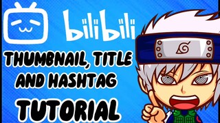 GABAY SA TAMANG OAG GAWA NG THUMBNAIL, TITLE AT HASHTAG (by MangaAnime0927)