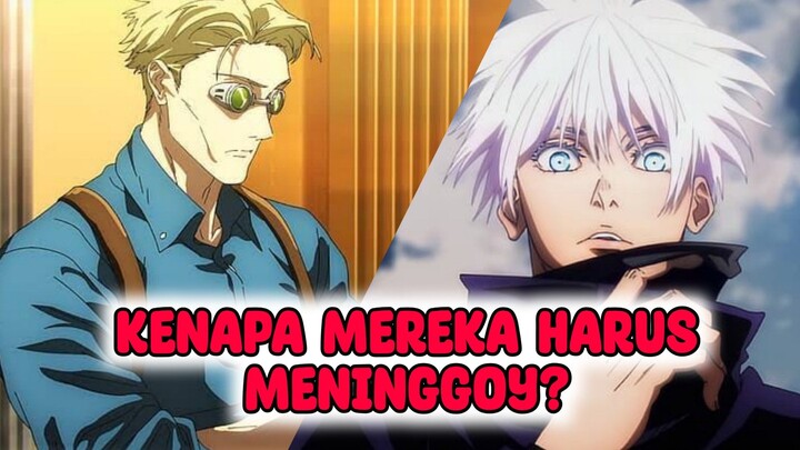 Kenapa Karakter Seperti Nanami dan Gojo Meninggoy di Jujutsu Kaisen?