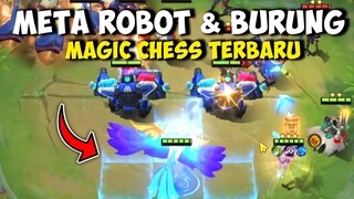 META ROBOT DAN BURUNG MAGIC CHESS UPDATE TERBARU 2023!! COMBO LING SKILL 3 DAN SABER KUAT TERNYATA !