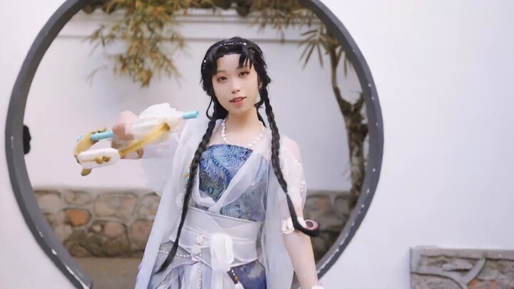 Sister Lingyin's dance to "The Elephant King" is so cool! This fan made me dizzy, are you dizzy?