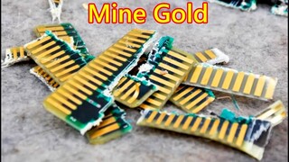 How To Mine Gold From Electronics components | World Wide e-waste