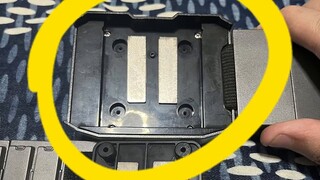 Domestic Caesar 1X yuan to change the magnetic back buckle! Universal belt modification