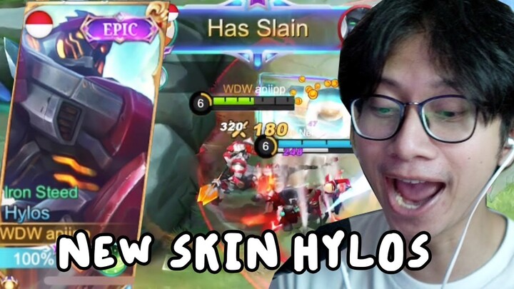NEW SKIN HYLOS ROBOT GEDEK TANKER - MOBILE LEGENDS INDONESIA