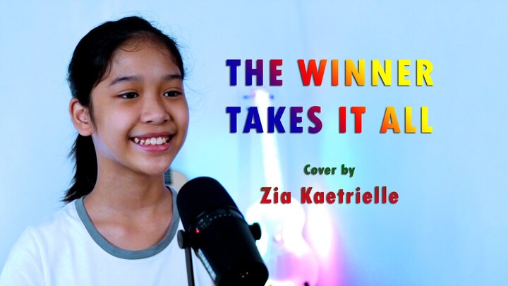 The Winner Takes It All (AᗺBA) | Cover by 9-year-old Zia Kaetrielle