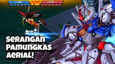 Serangan Pamungkas Aerial - Gundam Supreme Battle