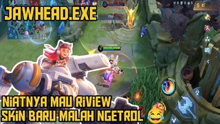 NIATNYA MAU RIVIEW SKIN CYBER RANGER, EH MALAH MGETROL 😂 - JAWHEAD.EXE