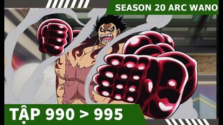 Review One Piece [#SS20] - P21 ARC WANO 💀 Tóm tắt Đảo Hải Tặc Tập 990,991,992,993,994,995