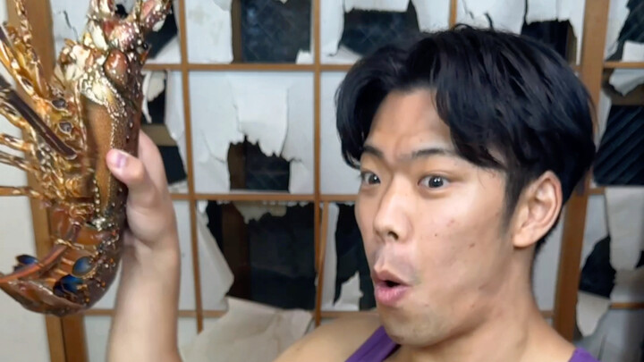 From 1% to 100% of enjoying delicious shrimp. Kakuzu’s Eating Diary!