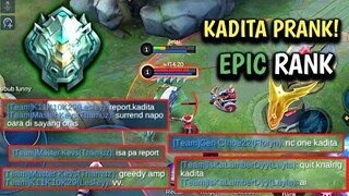 KADITA FEEDING PRANK | FEED 5X!! Epic TIER | TEAM AUTO TOXIC