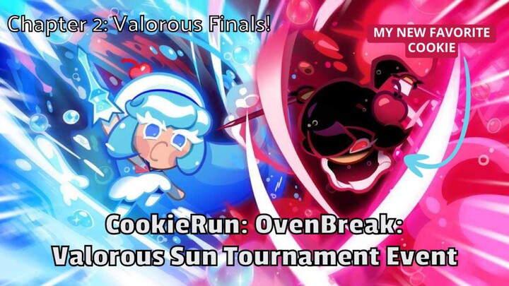 CHERRY COLA COOKIE IS VERY COOL - CookieRun OvenBreak: Valorous Sun Tournament Event Chapter 2