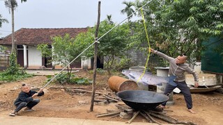 Cá Trắm Khủng Om Khế - Mao Đệ Xuống Tận thủ Đô Để Câu Cá Lớn ( Xuýt Bị Cá Lôi Xuống Hồ )