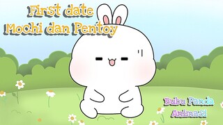 First date mochi dan pentoy || Bubu Panda Animasi