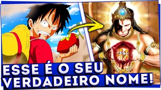 A Akuma no Mi do Luffy NÃO É a Gomu Gomu no Mi! Seu VERDADEIRO Nome é...