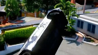 Flying over the eaves and walls smoothly gTAOL
