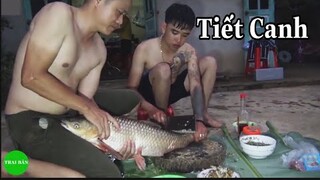 TRAI BẢN | Tiết Canh Cá Trắm Khủng Màn Bắt Cá Có Một Không Hai