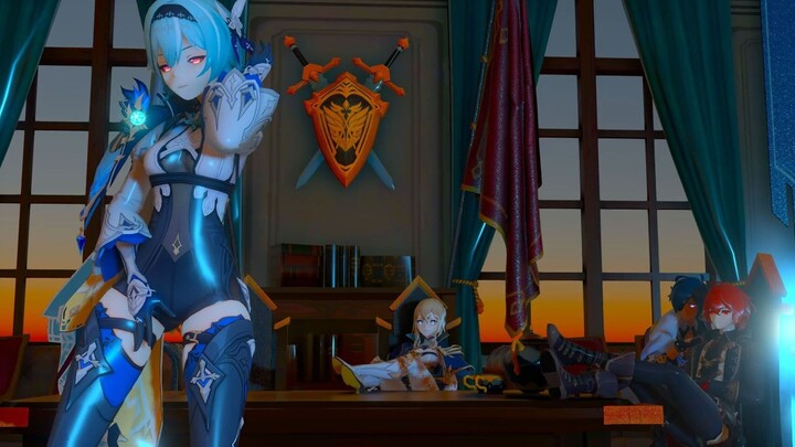 [MMD/ Genshin Impact] The Knights of Favonius admission test is for you to see.