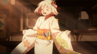 "Kimono Chizuru yang cantik, sampai akhir mimpi..."