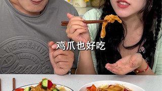 #Cakar Ayam Tanpa Tulang Binbin bilang sekarang makan sudah serba pasrah saja