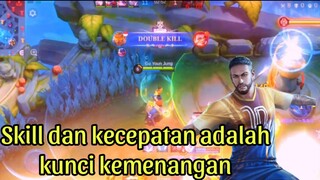 Skill dan kecepatan adalah kunci kemenangan