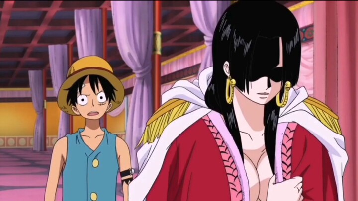 Depan Luffy berani buka baju
