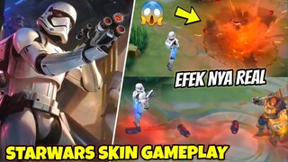 NEW SKIN KIMMY STARWARS GAMEPLAY ! GILA EFEK SKILL NYA REAL BANGET