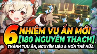 180 Nguyên Thạch Bạn Không Thể Bỏ Qua! Hướng Dẫn Full 6 Nhiệm Vụ Ẩn Mới Genshin Impact 2.2 HYDRATV