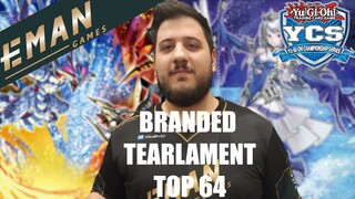 Yu-Gi-Oh! | Top 64 | YCS Utrecht 2022 | Branded Tearlament  | Themis Gkyzis