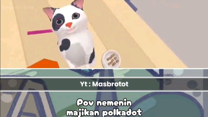 Pov Nemenin Majikan Polkadot Makan | Clipper