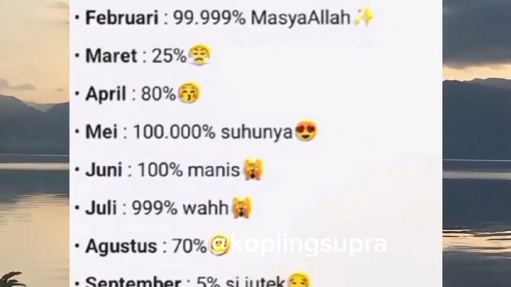 aku Februari😆