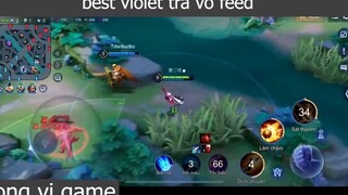 best violet tra vo feed p4 #songvigame