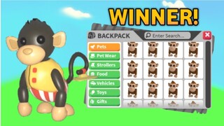 Adopt Me Giveaway Winner! (Roblox)