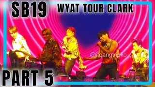 SB19 WYAT Concert In Clark 100822 FANCAM Part 5