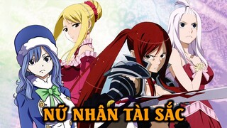 Top 10 Nữ Pháp Sư Xinh Đẹp Và Mạnh Mẽ Trong Hội Fairy Tail | Đẳng Cấp Nữ Quyền