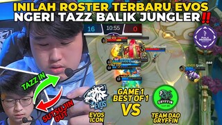 INILAH ROSTER TERBARU EVOS ‼️ NGERI DBANTAI 16-0 TAZZ BALIK JUNGLER -  PIALA PRESIDEN EVOS VS GRIFIN