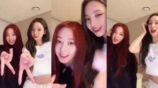 Karina X Giselle TikTok热曲Gyaru舞蹈挑战